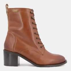 Bottines à talons Lapera tan à lacets Femme LES TROPEZIENNES PAR M.BELARBI