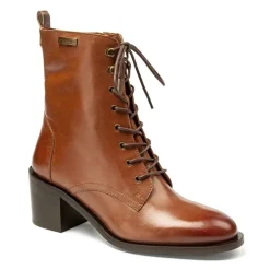 Bottines à talons Lapera tan à lacets Femme LES TROPEZIENNES PAR M.BELARBI