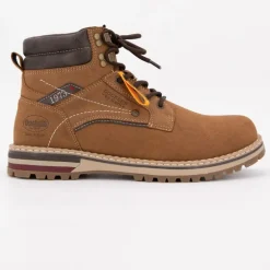 Bottines avec zip cognac avec lacets Homme DOCKERS BY GERLI