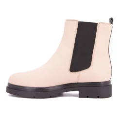 Bottines beige cuir semelle noire Selma Femme LES TROPEZIENNES PAR M.BELARBI