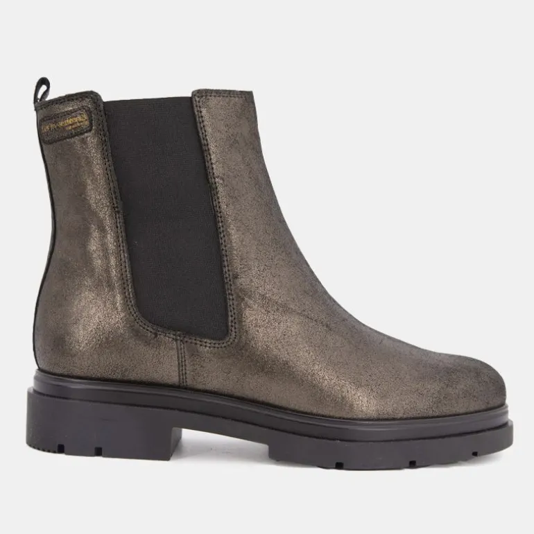 Bottines bronze cuir Selma à enfiler Femme LES TROPEZIENNES PAR M.BELARBI