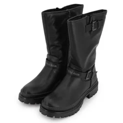 Bottines byker noire Femme US POLO