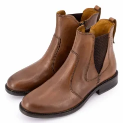 Bottines chelsea cuir Femme PIERRE CARDIN