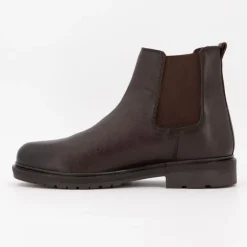 Bottines chelsea élastique cuir Homme ELWIN