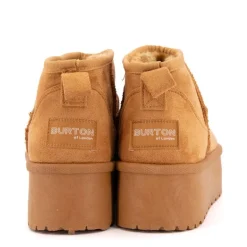 Bottines courtes Janina fausse fourrure Femme BURTON OF LONDON