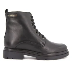 Bottines cuir avec lacets soraya noir 36-41 Femme LES TROPEZIENNES PAR M.BELARBI