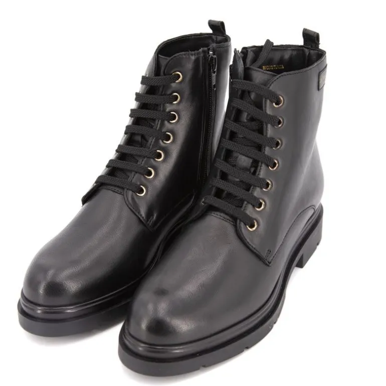 Bottines cuir avec lacets soraya noir 36-41 Femme LES TROPEZIENNES PAR M.BELARBI