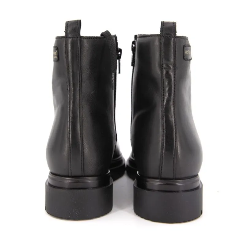 Bottines cuir avec lacets soraya noir 36-41 Femme LES TROPEZIENNES PAR M.BELARBI