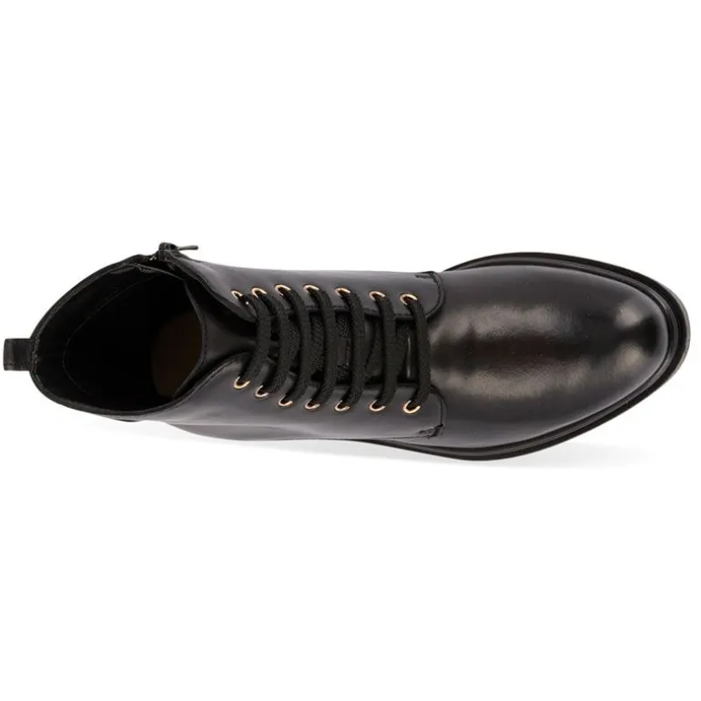 Bottines cuir avec lacets soraya noir 36-41 Femme LES TROPEZIENNES PAR M.BELARBI