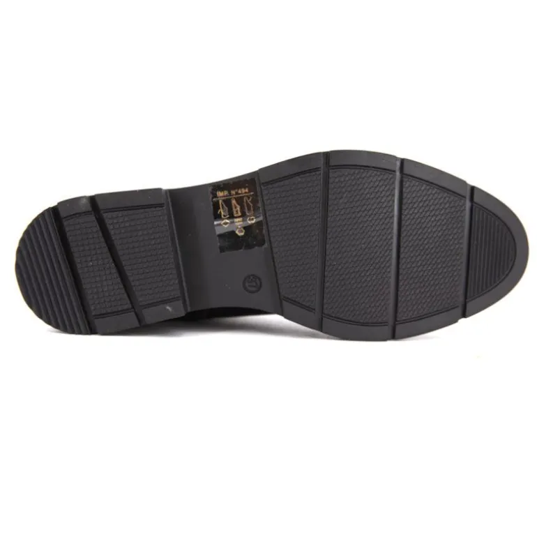 Bottines cuir avec lacets soraya noir 36-41 Femme LES TROPEZIENNES PAR M.BELARBI