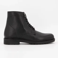 Bottines cuir lisse avec lacets Madrid Homme ELWIN