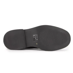 Bottines cuir Loom noir bande dorée Femme LES TROPEZIENNES PAR M.BELARBI