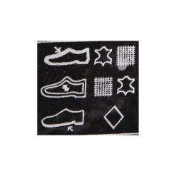 Bottines cuir Loom noir bande dorée Femme LES TROPEZIENNES PAR M.BELARBI