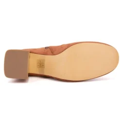 Bottines Dam suédine liseré or Femme LES TROPEZIENNES PAR M.BELARBI