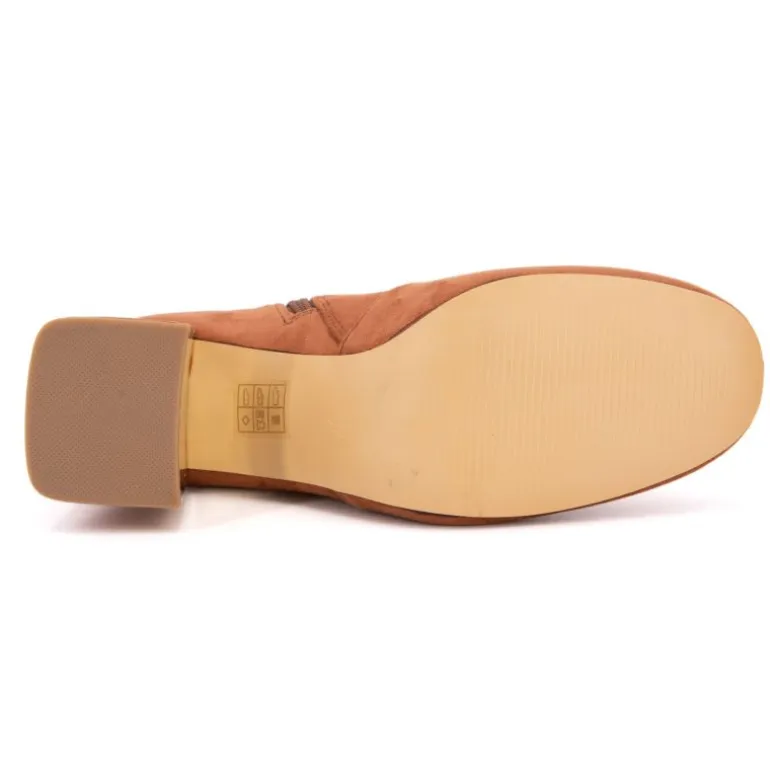 Bottines Dam suédine liseré or Femme LES TROPEZIENNES PAR M.BELARBI