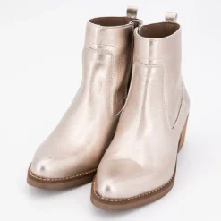 Bottines elista cuir rose gold Femme PATRICIA MILLER