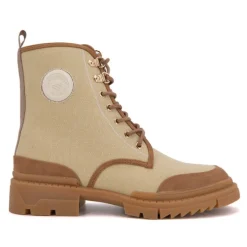 Bottines en tissu Dypster noir avec fermeture éclair Femme LES TROPEZIENNES PAR M.BELARBI