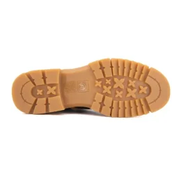 Bottines en tissu Dypster noir avec fermeture éclair Femme LES TROPEZIENNES PAR M.BELARBI