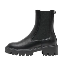 Bottines élastique en similicuir semelle crantée femme ONLY