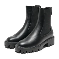 Bottines élastique en similicuir semelle crantée femme ONLY