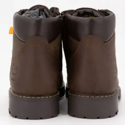 Bottines marron foncé à lacets noires semelle noire Homme DOCKERS BY GERLI