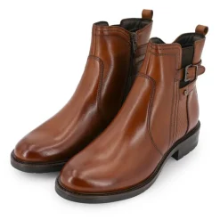Bottines marron tokyo cuero Femme KEYS