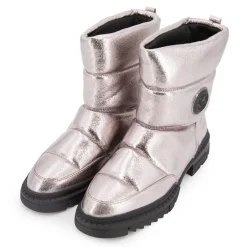 Bottines matelassées Doudou argent Femme LES TROPEZIENNES PAR M.BELARBI