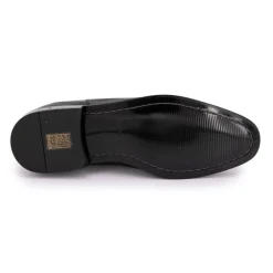 Bottines Milan cuir noir Homme MAISON HERITAGE