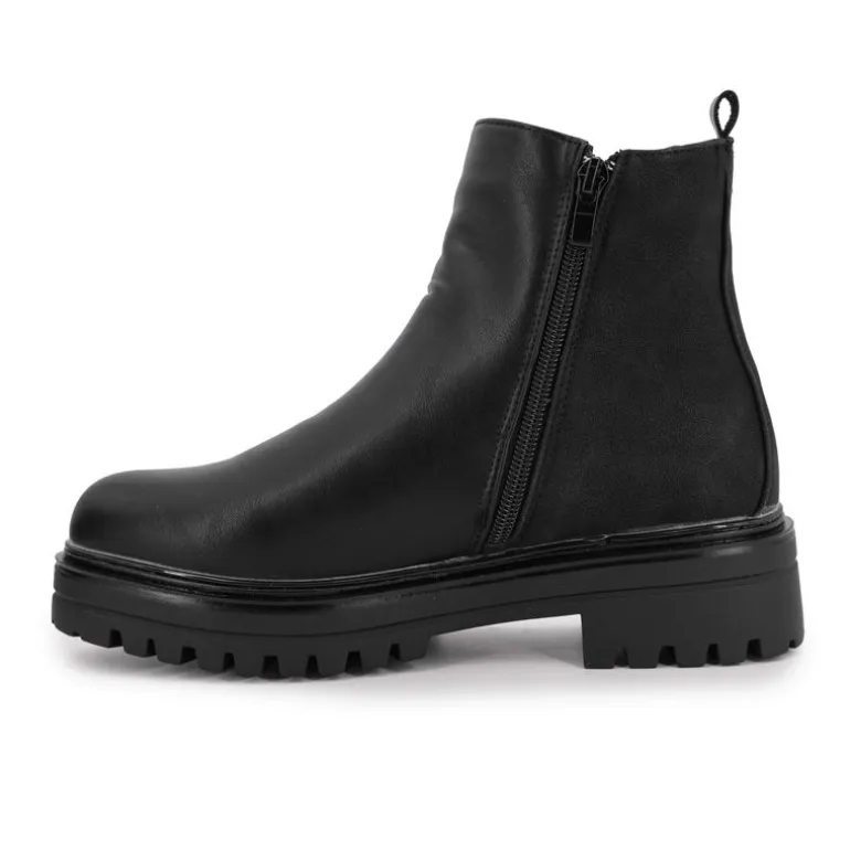 Bottines rocky noire Femme US POLO