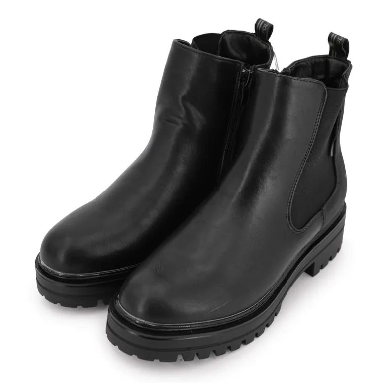 Bottines rocky noire Femme US POLO