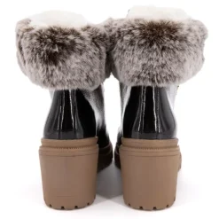 Bottines Rosenn or fausse fourrure marron Femme LES TROPEZIENNES PAR M.BELARBI