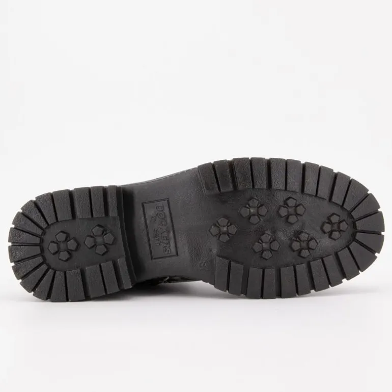 Bottines track à poils imprimé léopard à lacets Femme DOCKERS BY GERLI