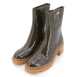 Bottines vernis Delizia talons crantés Femme LES TROPEZIENNES PAR M.BELARBI