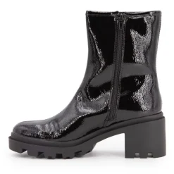 Bottines vernis Delizia talons crantés Femme LES TROPEZIENNES PAR M.BELARBI