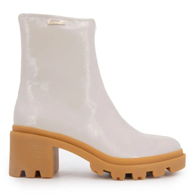 Bottines vernis Delizia talons crantés Femme LES TROPEZIENNES PAR M.BELARBI