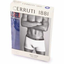 Boxer bande élastique logo coton mélangé stretch Homme CERRUTI