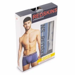 Boxer boite eddy Homme REDSKINS