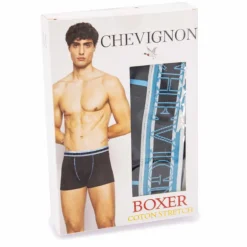 Boxer boite woody Homme CHEVIGNON