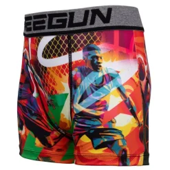 Boxer coloré imprimé basketteurs Homme FREEGUN
