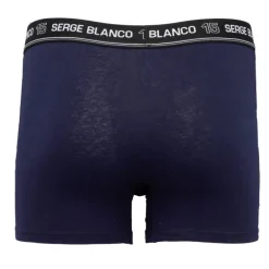 Boxer coton elasthane ser/1/bc/cla/ass5 Homme SERGE BLANCO