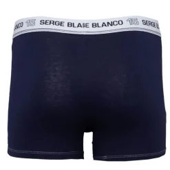 Boxer coton elasthane ser/1/bc/cla/ass5 Homme SERGE BLANCO