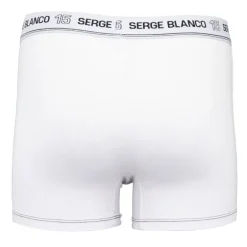 Boxer coton elasthane ser/1/bc/cla/ass5 Homme SERGE BLANCO