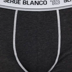 Boxer coton elasthane ser/1/bc/cla/ass5 Homme SERGE BLANCO