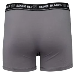Boxer coton elasthane ser/1/bc/cla/ass5 Homme SERGE BLANCO