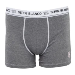 Boxer coton elasthane ser/1/bc/cla/ass5 Homme SERGE BLANCO