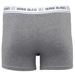 Boxer coton elasthane ser/1/bc/cla/ass5 Homme SERGE BLANCO