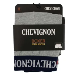 Boxer coton stretch ceinture rayée Rodrigo Homme CHEVIGNON