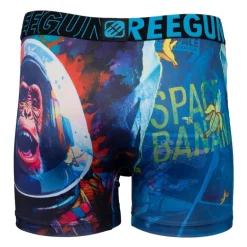 Boxer en microfibre imprimé singe Homme FREEGUN