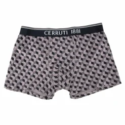 Boxer imprimé graphique coton stretch Homme CERRUTI