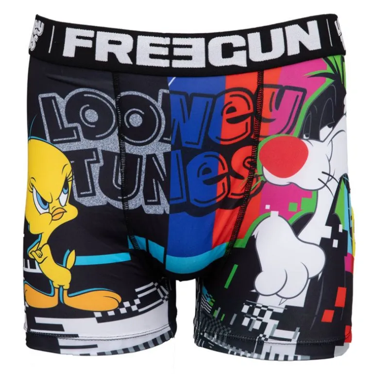 Boxer imprimé looney tunes Titi et Grominet Homme FREEGUN